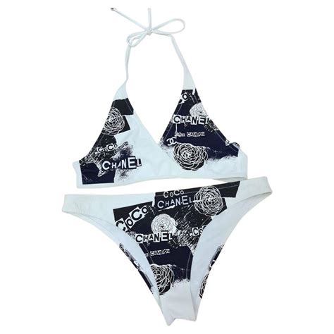 cheap chanel bathing suits|chanel bathing suit 2 piece.